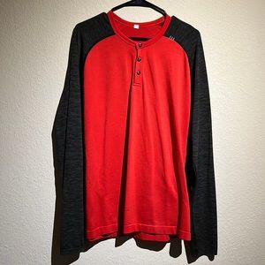 Lululemon Men’s Henley Long Sleeve Shirt